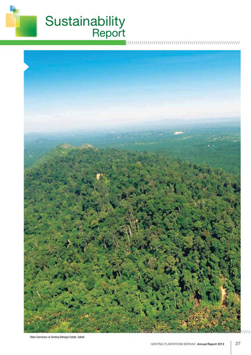 Miniature Genting Berhad Rapport de durabilité 2013