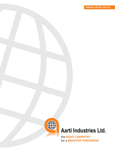 Thumbnail Aarti Industries Annual Report 2013-2014