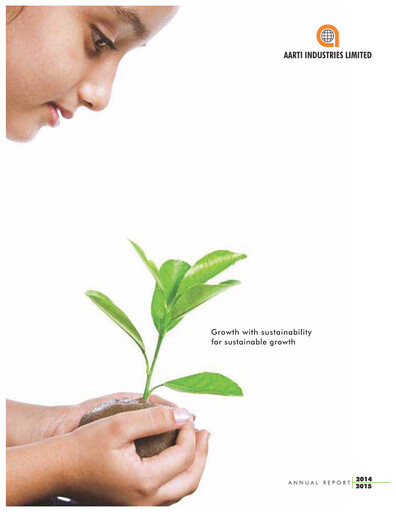 Thumbnail Aarti Industries Annual Report 2014-2015