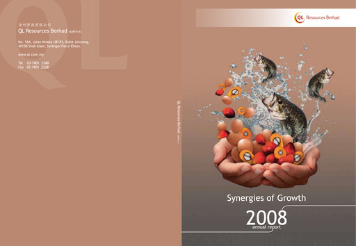 Thumbnail QL Resources Annual Report 2008