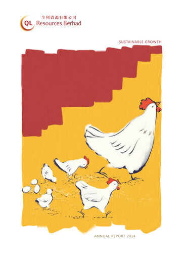 Thumbnail QL Resources Annual Report 2014