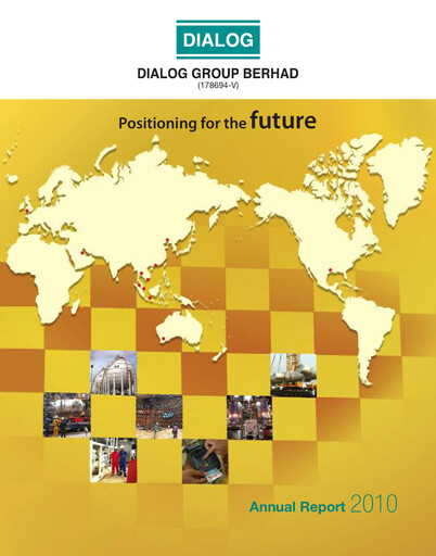 Thumbnail Dialog Group Annual Report 2010