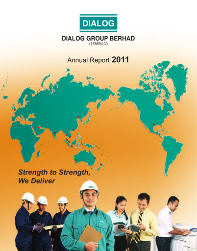 Thumbnail Dialog Group Annual Report 2011