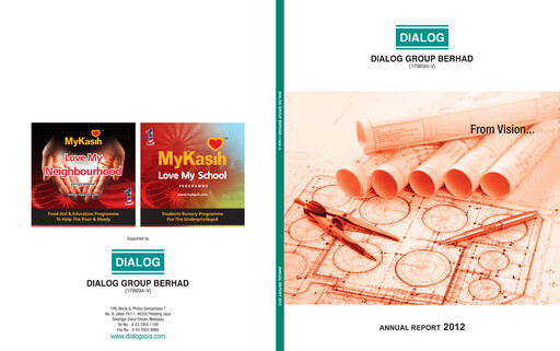 Thumbnail Dialog Group Annual Report 2012