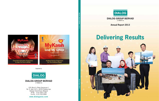 Thumbnail Dialog Group Annual Report 2013