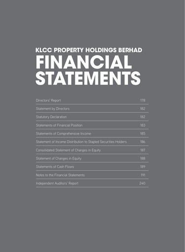 Thumbnail KLCC Property Holdings Financial Statement 2020