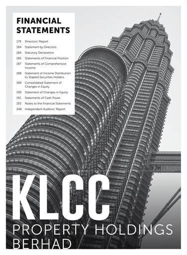 Thumbnail KLCC Property Holdings Financial Statement 2022