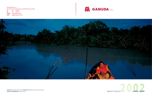 Thumbnail Gamuda Berhad Annual Report 2002