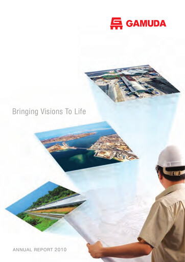 Thumbnail Gamuda Berhad Annual Report 2010