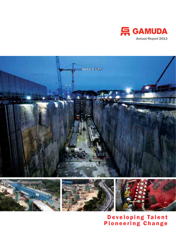Thumbnail Gamuda Berhad Annual Report 2013
