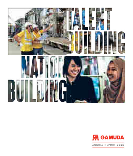 Thumbnail Gamuda Berhad Annual Report 2015