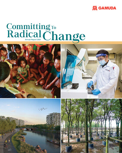Thumbnail Gamuda Berhad Annual Report 2021