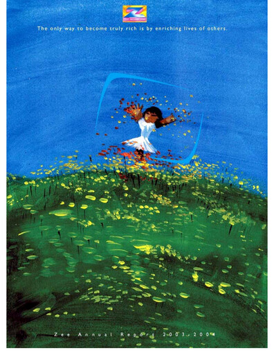 Thumbnail Zee Entertainment Annual Report 2003-2004