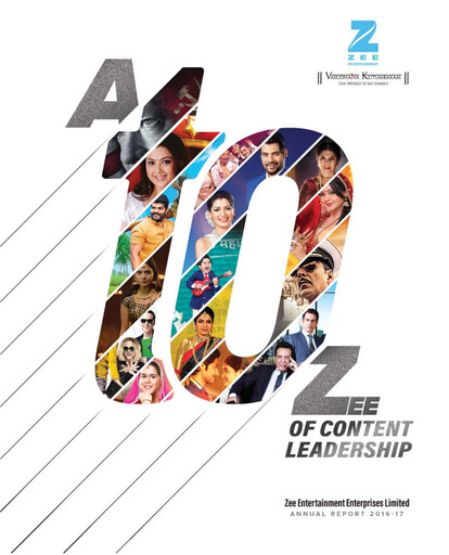 Thumbnail Zee Entertainment Annual Report 2016-2017