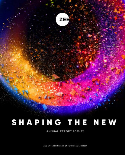 Thumbnail Zee Entertainment Annual Report 2021-2022