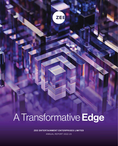Thumbnail Zee Entertainment Annual Report 2022-2023