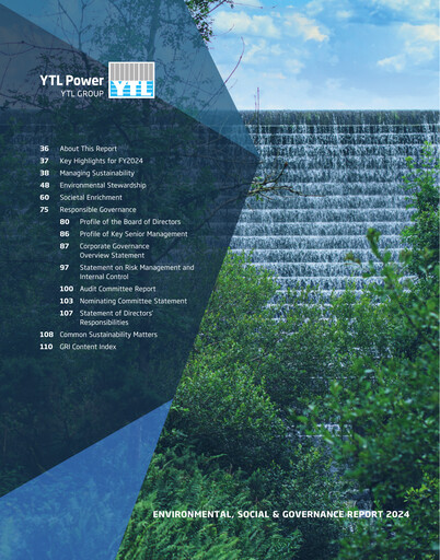 Vorschaubild YTL Power International ESG-Bericht 2024