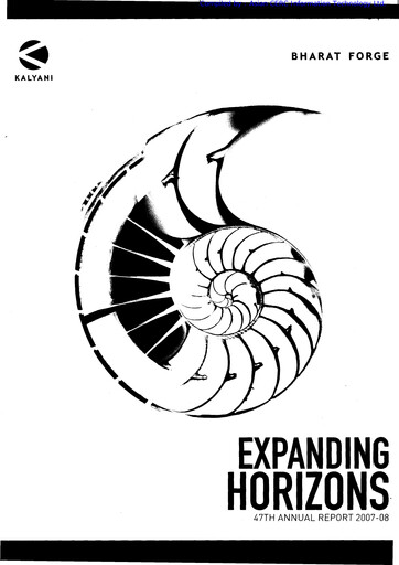 Thumbnail Bharat Forge
 Annual Report 2008