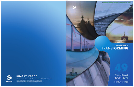 Thumbnail Bharat Forge
 Annual Report 2010