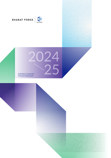 Thumbnail Bharat Forge
 Annual Report 2024-2025