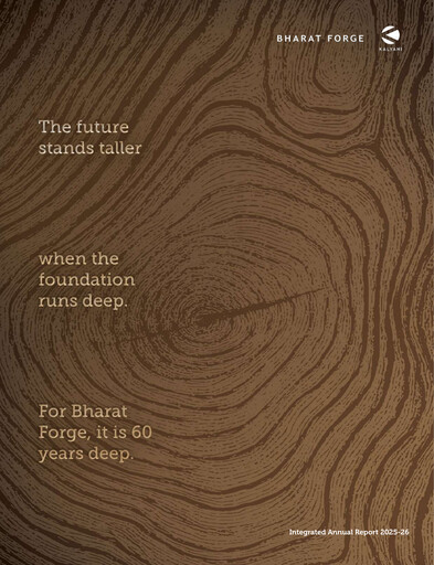 Miniature Bharat Forge
 Rapport annuel 2025-2026