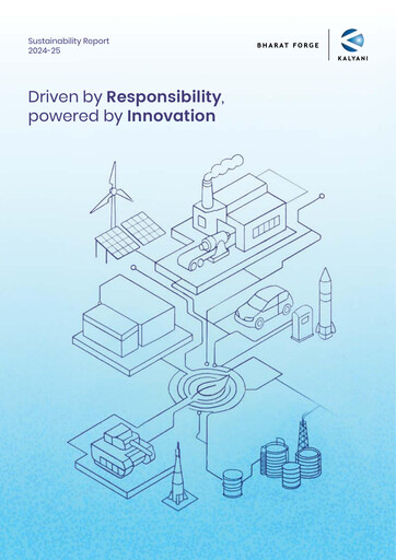 Thumbnail Bharat Forge
 Sustainability Report 2024-2025
