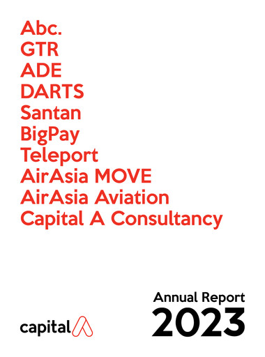 Thumbnail Capital A (Air Asia) Annual Report 2023