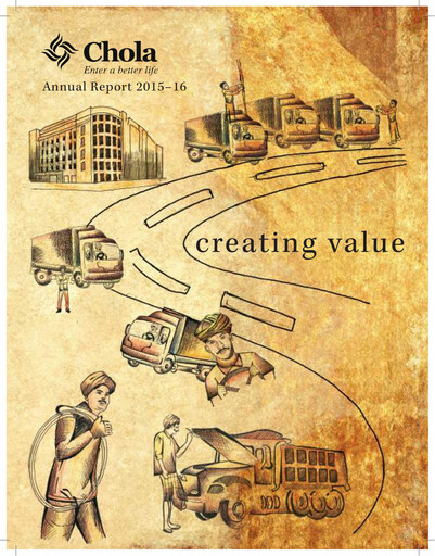 Miniature Cholamandalam Investment and Finance Rapport annuel 2015-2016