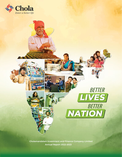Miniature Cholamandalam Investment and Finance Rapport annuel 2022-2023