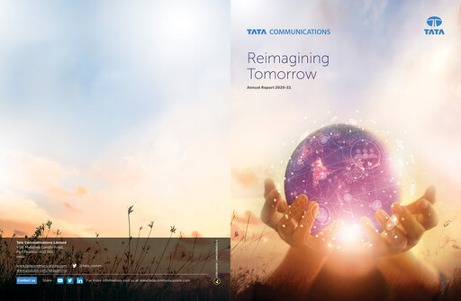 Thumbnail Tata Communications Annual Report 2020-2021