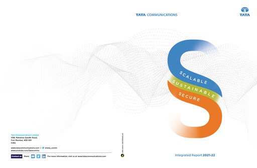 Thumbnail Tata Communications Annual Report 2021-2022