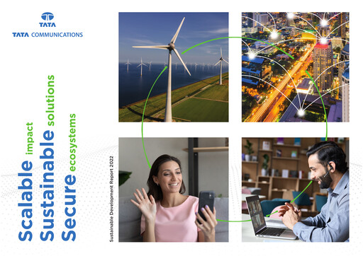 Vorschaubild Tata Communications Nachhaltigkeitsbericht 2021-2022