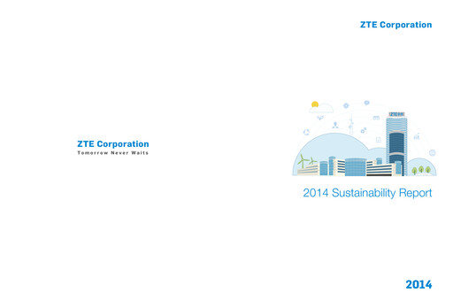 Thumbnail ZTE Sustainability Report 2014