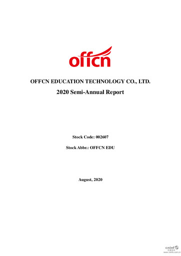 Vorschaubild Offcn Education
 Halbjahresbericht 2020-h1