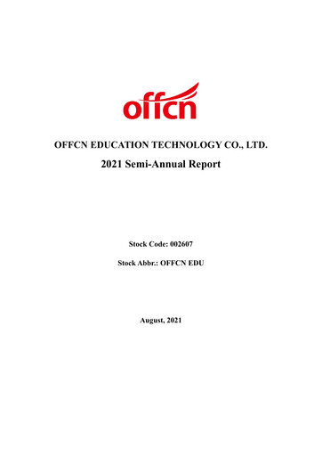 Vorschaubild Offcn Education
 Halbjahresbericht 2021-h1