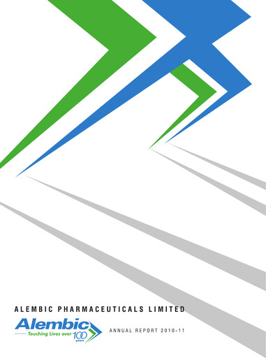 Thumbnail Alembic Pharmaceuticals Annual Report 2010-2011