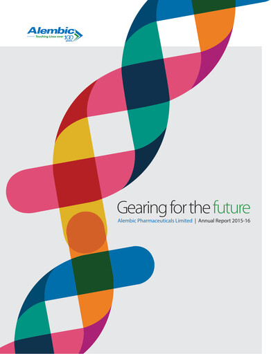Thumbnail Alembic Pharmaceuticals Annual Report 2015-2016