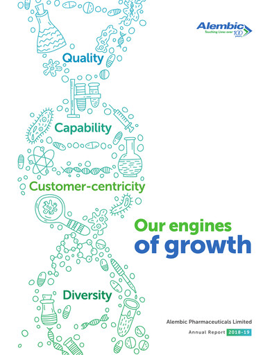 Thumbnail Alembic Pharmaceuticals Annual Report 2018-2019
