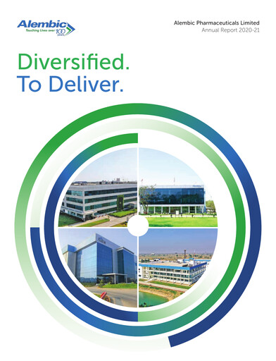 Thumbnail Alembic Pharmaceuticals Annual Report 2020-2021