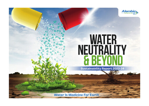 Vorschaubild Alembic Pharmaceuticals Nachhaltigkeitsbericht 2023-2024