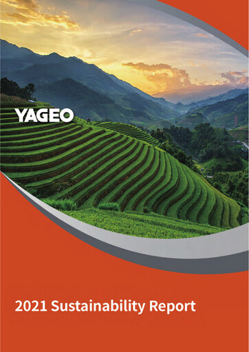 Thumbnail Yageo Sustainability Report 2021