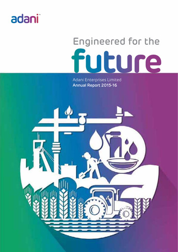 Thumbnail Adani Enterprises Annual Report 2016