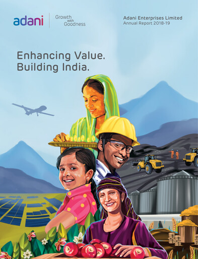 Thumbnail Adani Enterprises Annual Report 2019