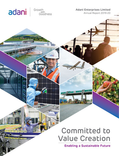 Thumbnail Adani Enterprises Annual Report 2020