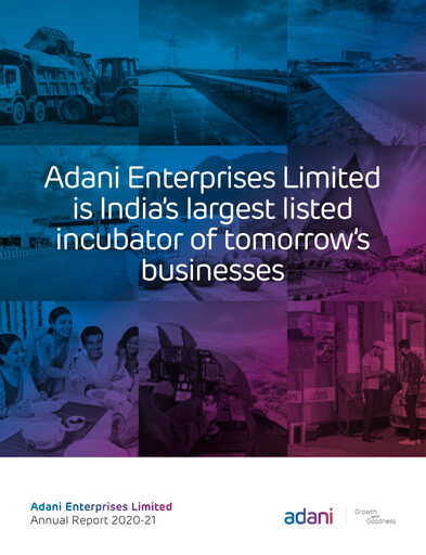 Thumbnail Adani Enterprises Annual Report 2021