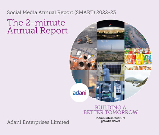 Thumbnail Adani Enterprises Annual Report 2023