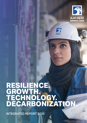 Thumbnail ADNOC Gas Integrated Report 2025