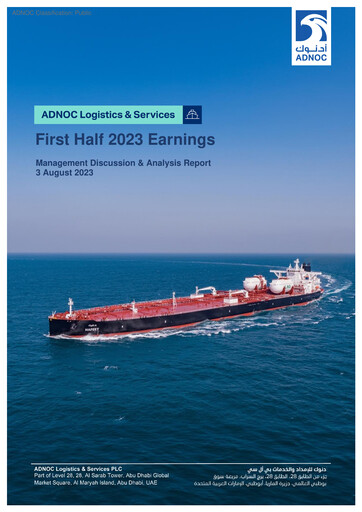 Thumbnail ADNOC Logistics & Services Financial Report 2023-h1