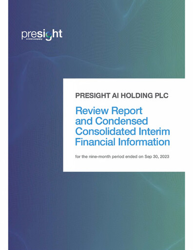 Thumbnail Presight AI Financial Statement 2023-9m