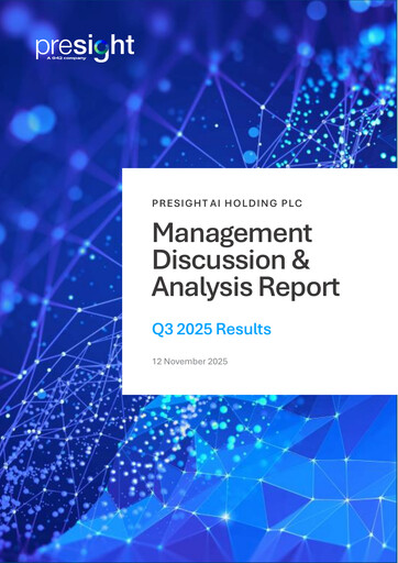 Thumbnail Presight AI Quarterly Report 2025-q3
